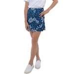 Pattern Flower Nature Kids  Tennis Skirt