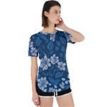 Pattern Flower Nature Perpetual Short Sleeve T-Shirt