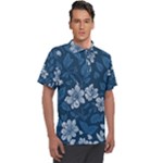 Pattern Flower Nature Men s Polo T-Shirt