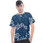 Pattern Flower Nature Men s Sport Top