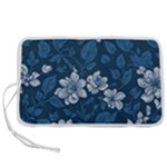Pattern Flower Nature Pen Storage Case (L)