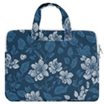 Pattern Flower Nature MacBook Pro 16  Double Pocket Laptop Bag 