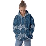 Pattern Flower Nature Kids  Oversized Hoodie