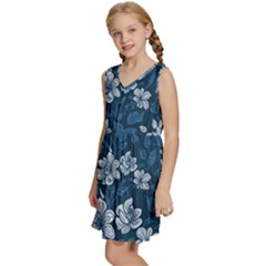 Kids  Sleeveless Tiered Mini Dress 