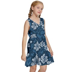 Kids  Sleeveless Tiered Mini Dress 