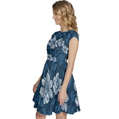 Cap Sleeve High Waist Dress 