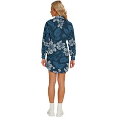 Womens Long Sleeve Shirt Dress 