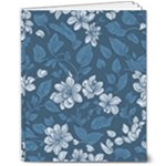 Pattern Flower Nature 8  x 10  Softcover Notebook