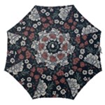 Flower Pattern Straight Umbrellas