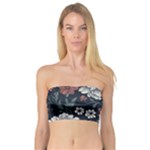 Flower Pattern Bandeau Top