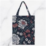 Flower Pattern Classic Tote Bag