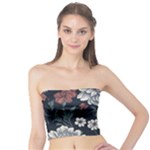 Flower Pattern Tube Top