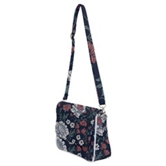 Shoulder Bag with Back Zipper 