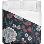 Flower Pattern Duvet Cover (King Size)