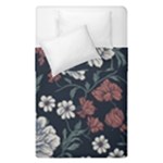 Flower Pattern Duvet Cover Double Side (Single Size)
