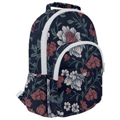 Rounded Multi Pocket Backpack 