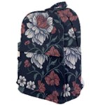 Flower Pattern Classic Backpack