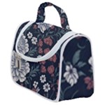 Flower Pattern Satchel Handbag