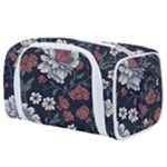 Flower Pattern Toiletries Pouch