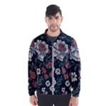 Flower Pattern Men s Windbreaker