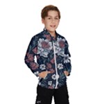 Flower Pattern Kids  Windbreaker