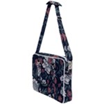 Flower Pattern Cross Body Office Bag