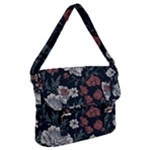 Flower Pattern Buckle Messenger Bag