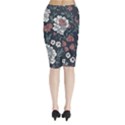 Midi Wrap Pencil Skirt 