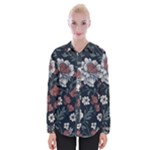 Flower Pattern Womens Long Sleeve Shirt