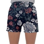 Flower Pattern Sleepwear Shorts