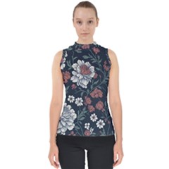 Mock Neck Shell Top 