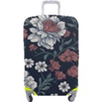 Flower Pattern Luggage Cover (Large)