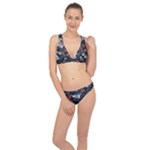 Flower Pattern Classic Banded Bikini Set 