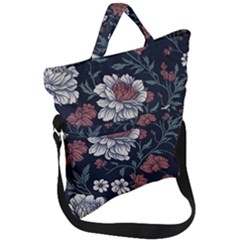 Fold Over Handle Tote Bag 