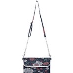 Flower Pattern Mini Crossbody Handbag