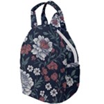 Flower Pattern Travel Backpack