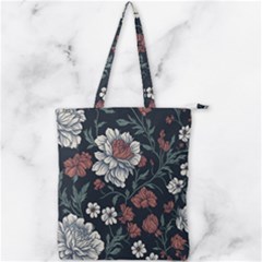 Double Zip Up Tote Bag 