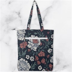 Double Zip Up Tote Bag 