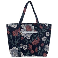 Zip Up Canvas Bag 