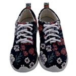 Flower Pattern Women Athletic Shoes