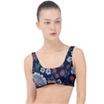 Flower Pattern The Little Details Bikini Top