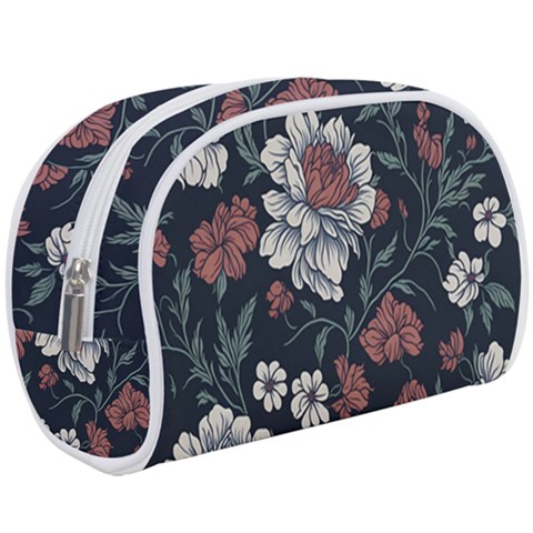 Flower Pattern Make Up Case (Large) from ArtsNow.com