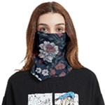 Flower Pattern Face Covering Bandana (Two Sides)
