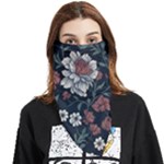 Flower Pattern Face Covering Bandana (Triangle)