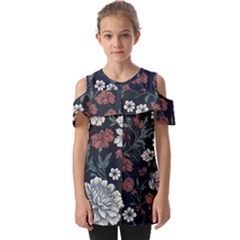 Fold Over Open Sleeve Top 