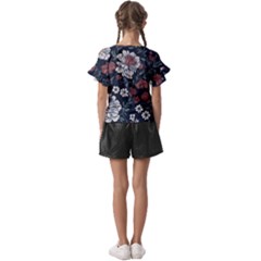 Kids  Cut Out Flutter Sleeves 
