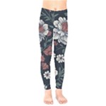 Flower Pattern Kids  Classic Winter Leggings