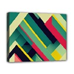 Abstract Geometric Design Pattern Canvas 10  x 8  (Stretched)
