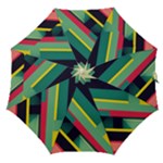 Abstract Geometric Design Pattern Straight Umbrellas