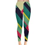 Abstract Geometric Design Pattern Everyday Leggings 